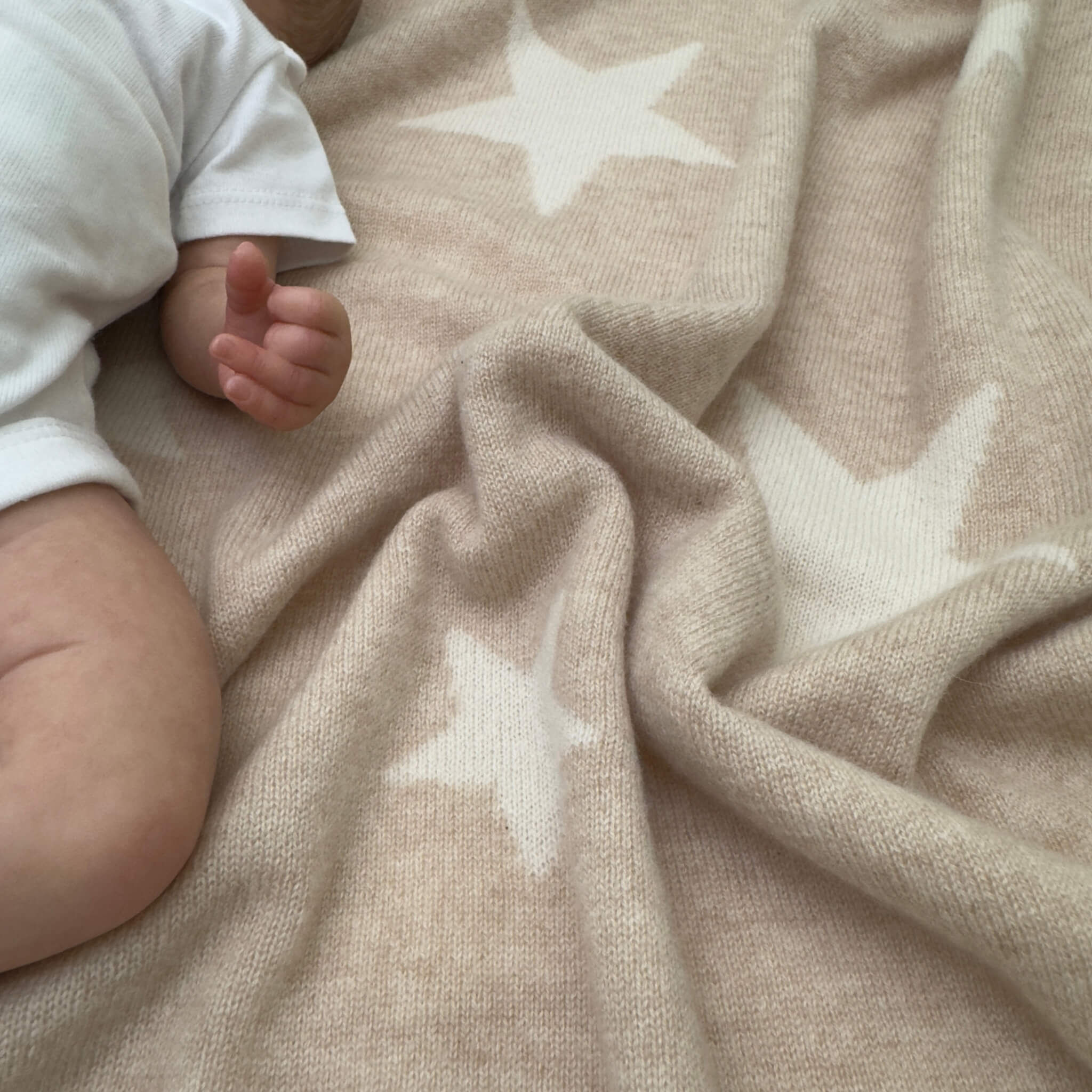 Patterned Cashmere Baby Blankets