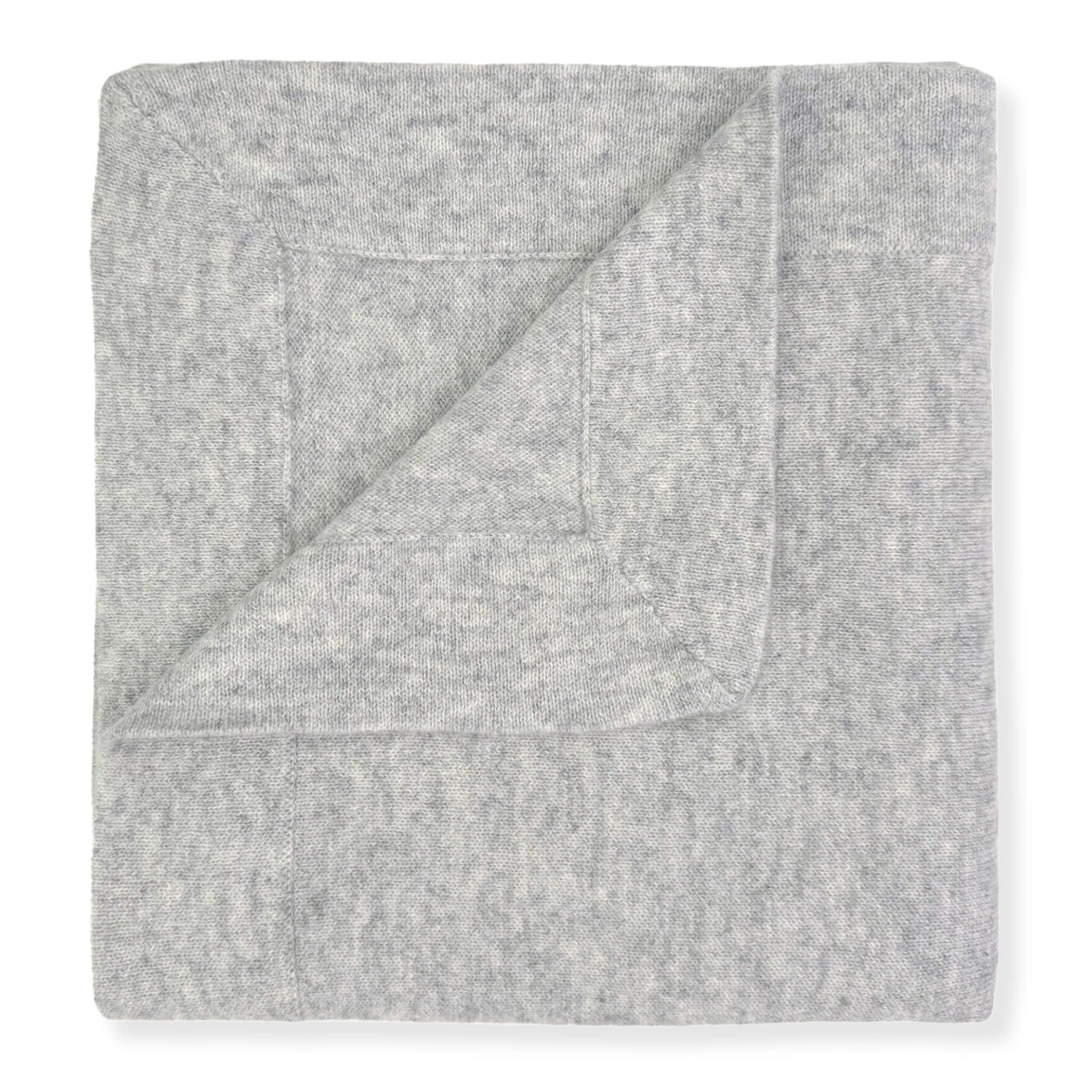 'A New Love' Cashmere Baby Blanket (Light Gray)