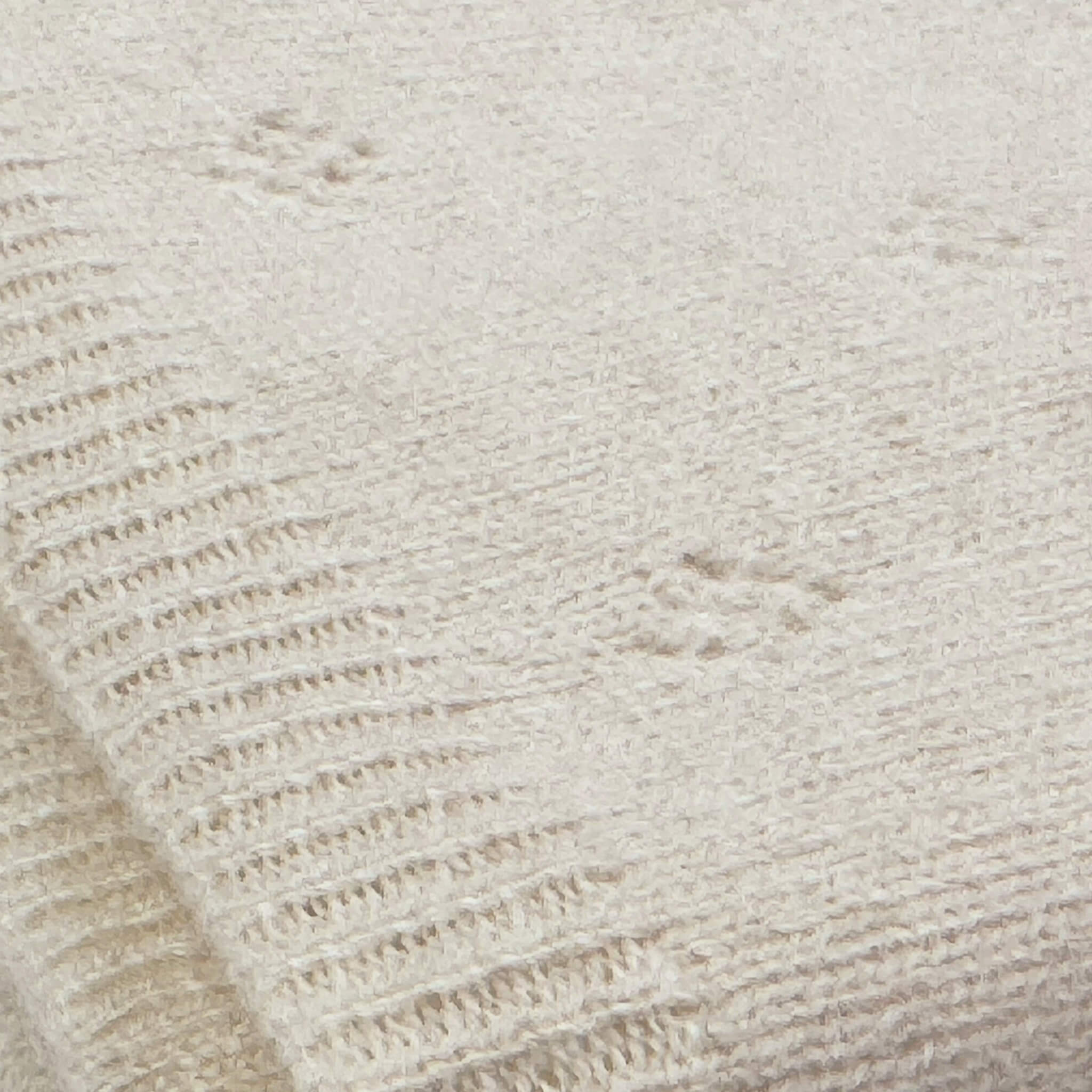 'Heirloom Moments' Pointelle Cashmere Baby Blanket (Natural)