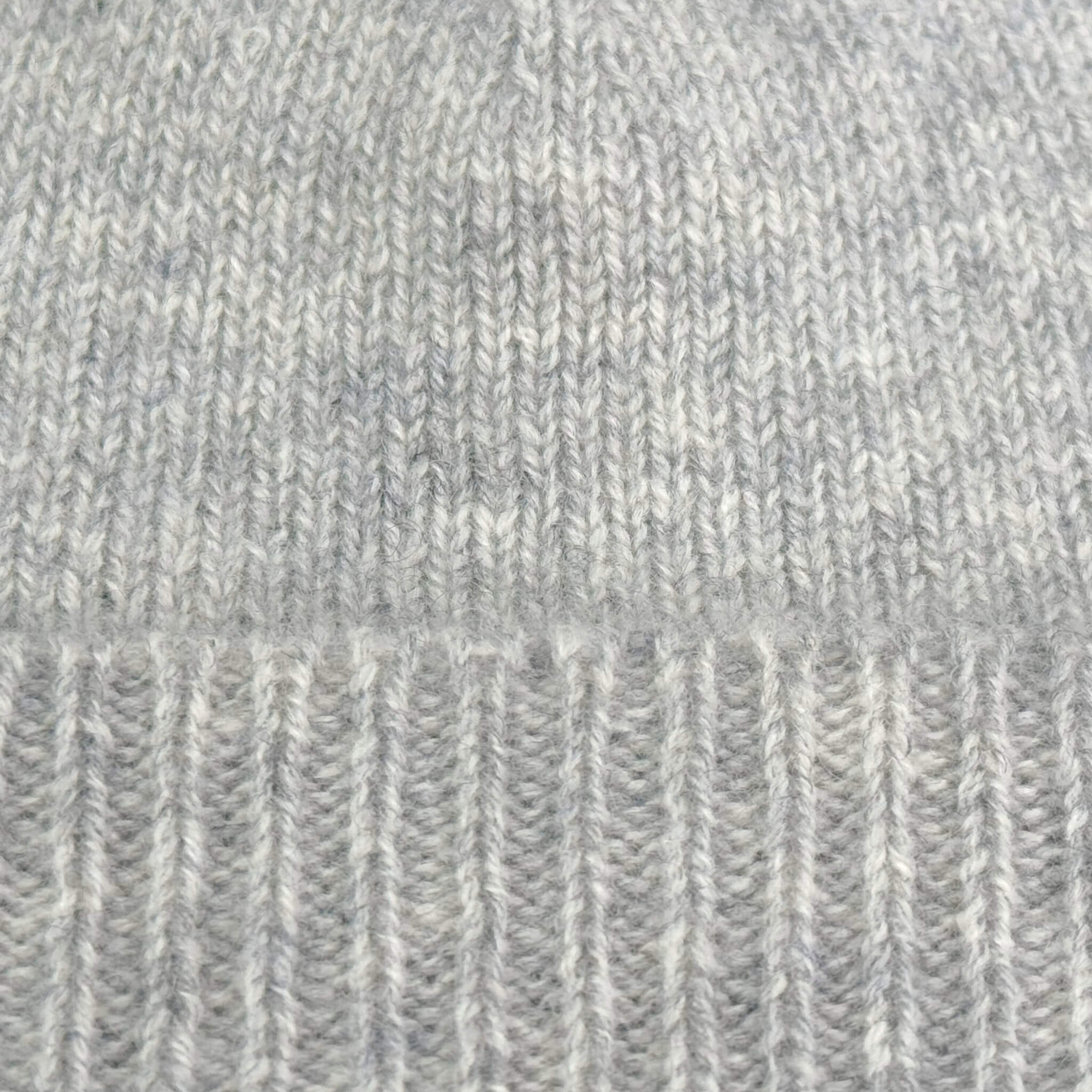 'Stepping Out in Style' Cashmere Baby Beanie & Booties (Light Gray)