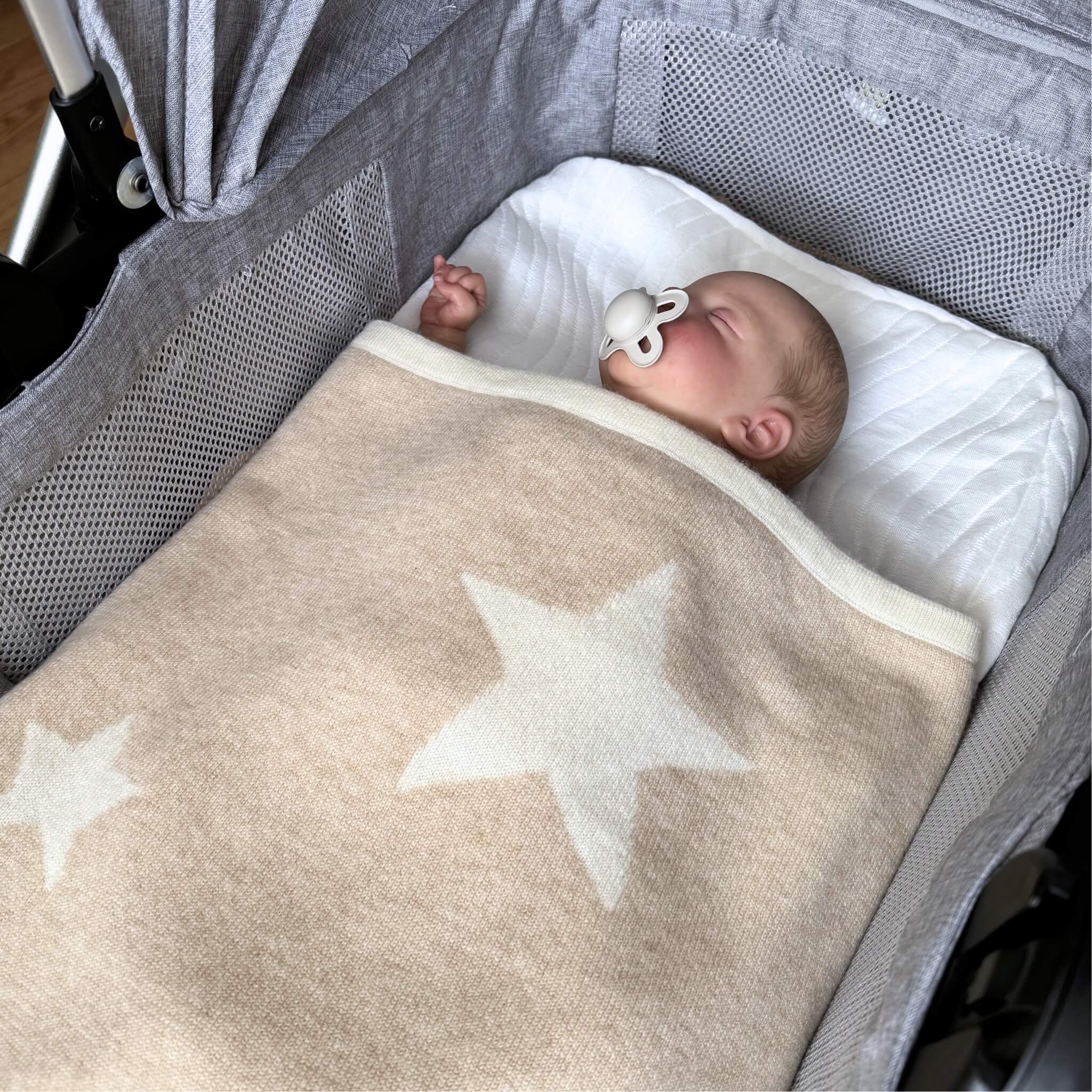 'Shining Star' Cashmere Baby Blanket
