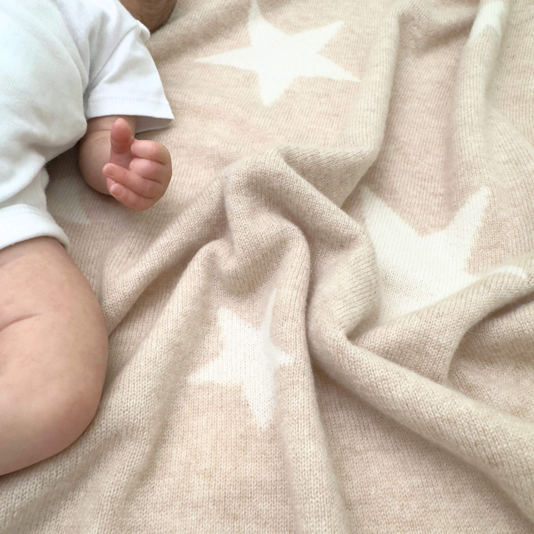 'Shining Star' Cashmere Baby Blanket