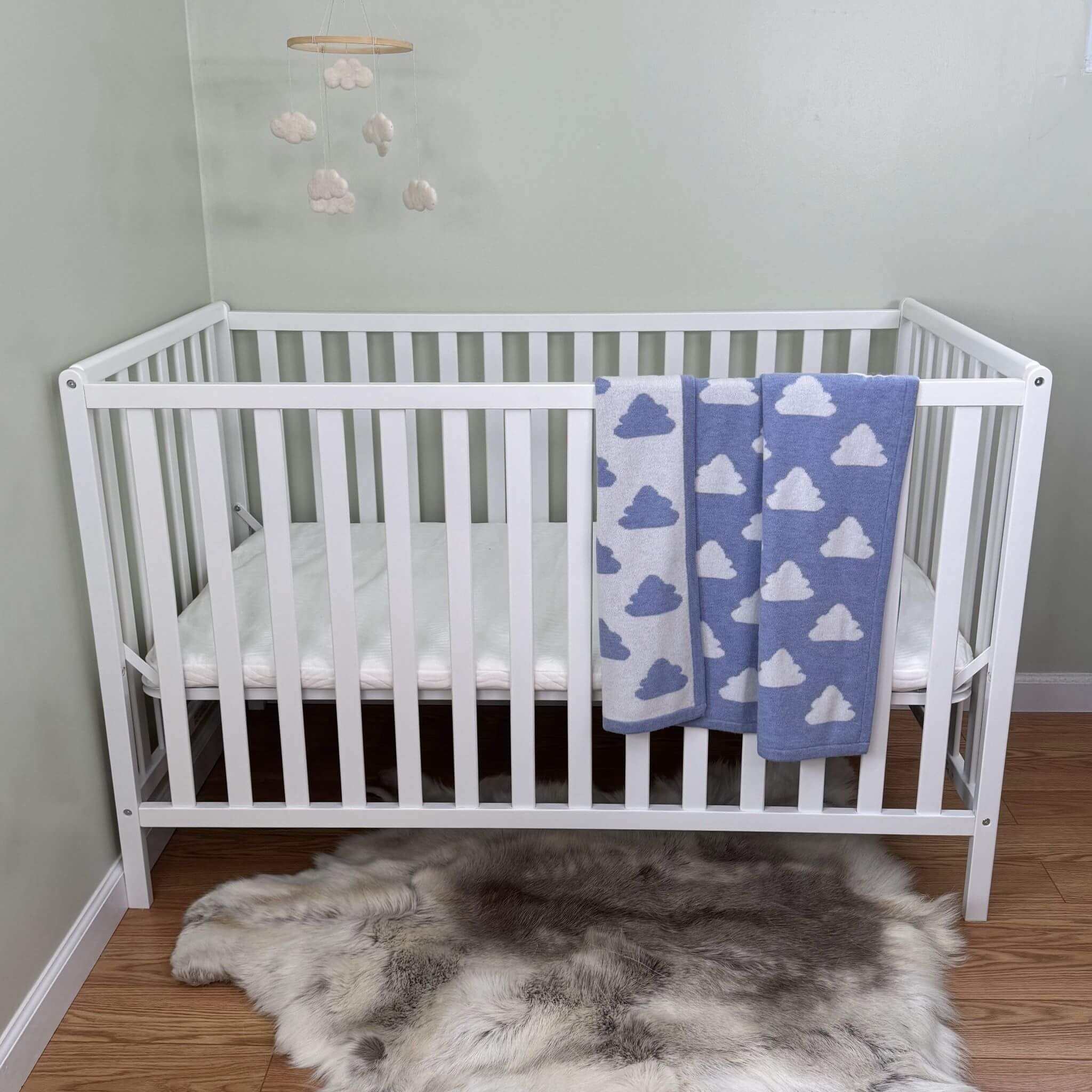 'Sky's the Limit' Cashmere Baby Blanket