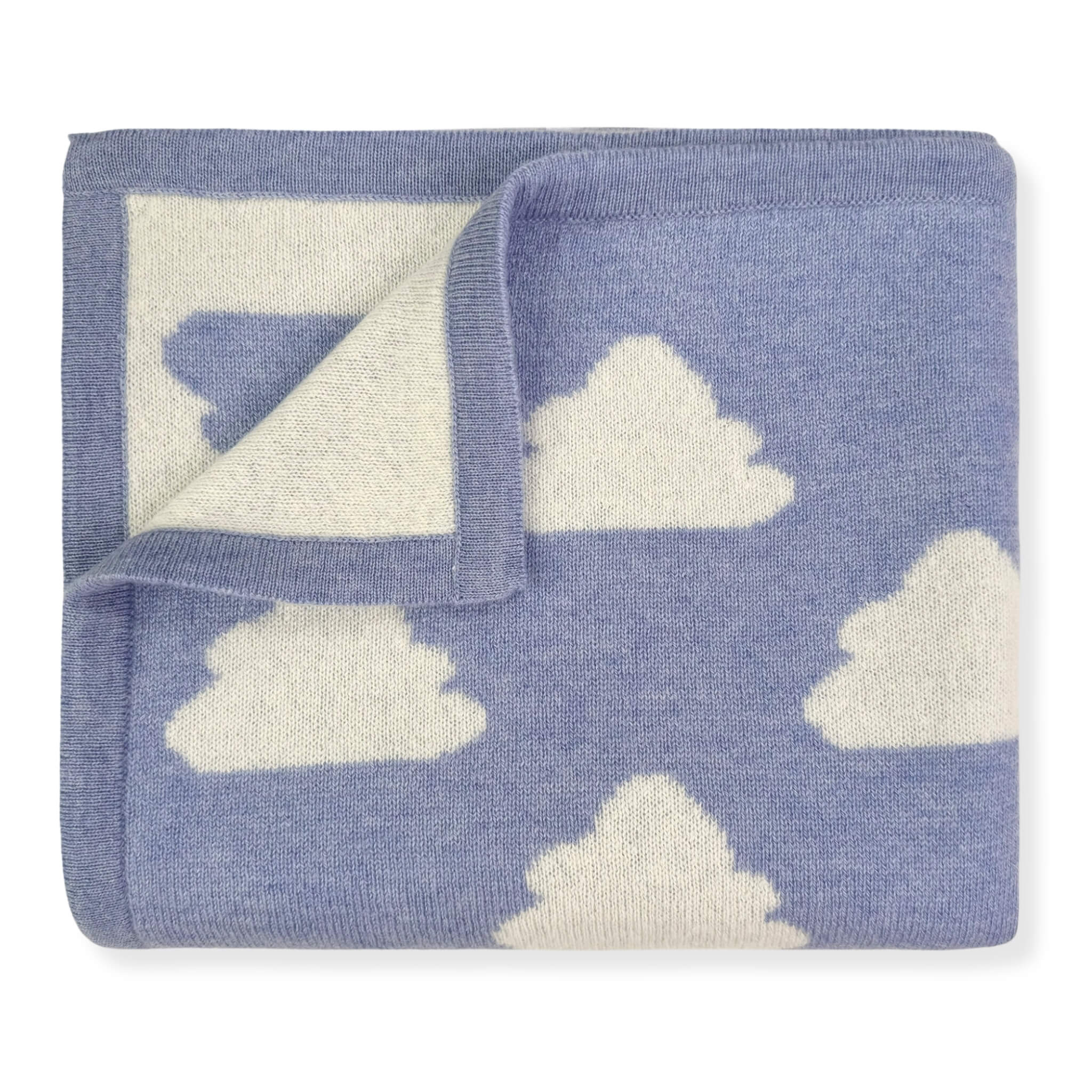 'Sky's the Limit' Cashmere Baby Blanket