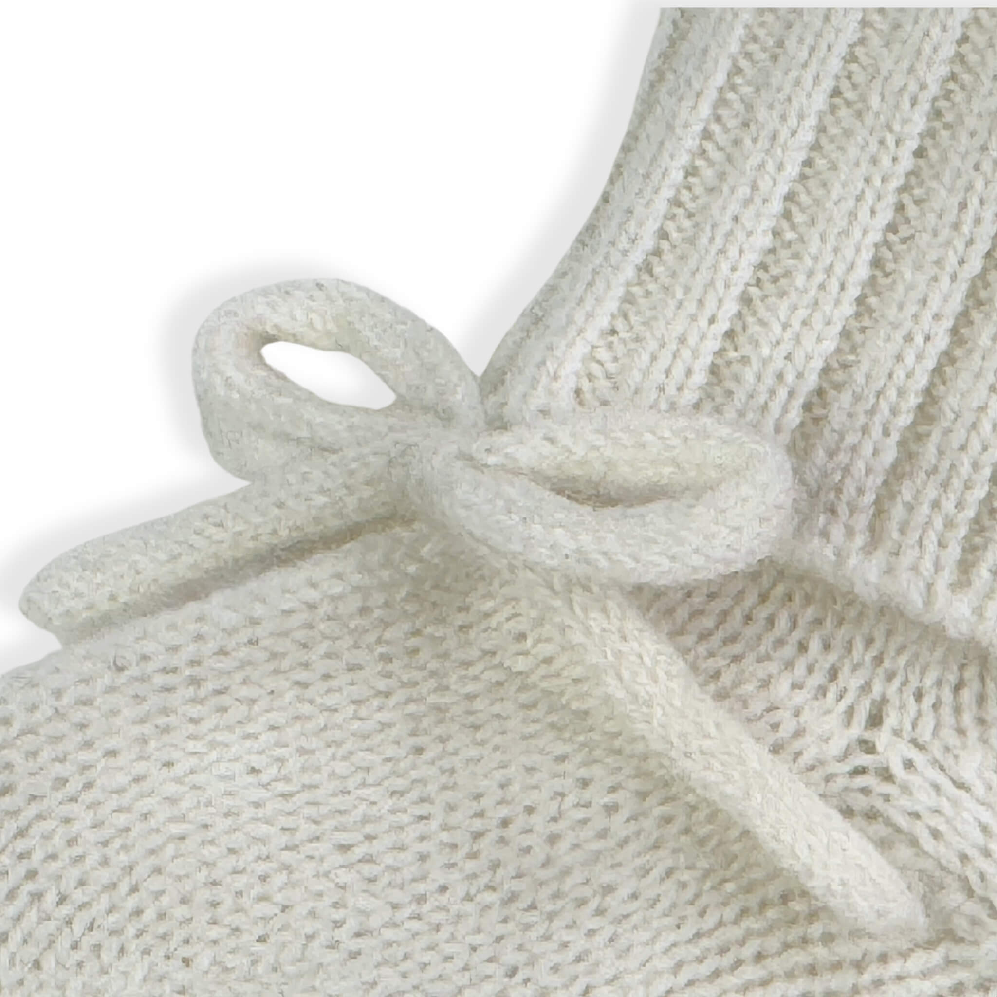 'Stepping Out in Style' Cashmere Baby Beanie & Booties (Cream)