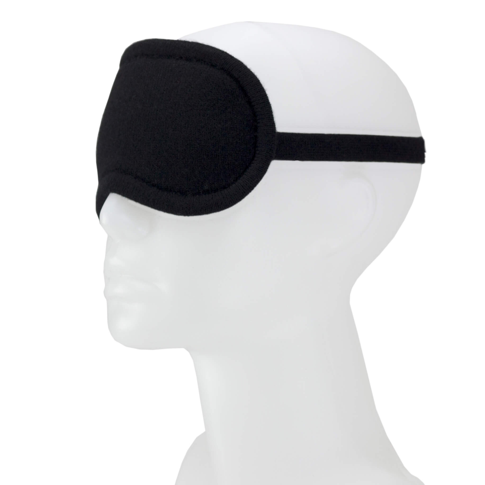 'We Got This' Cashmere Eye Mask (Black)