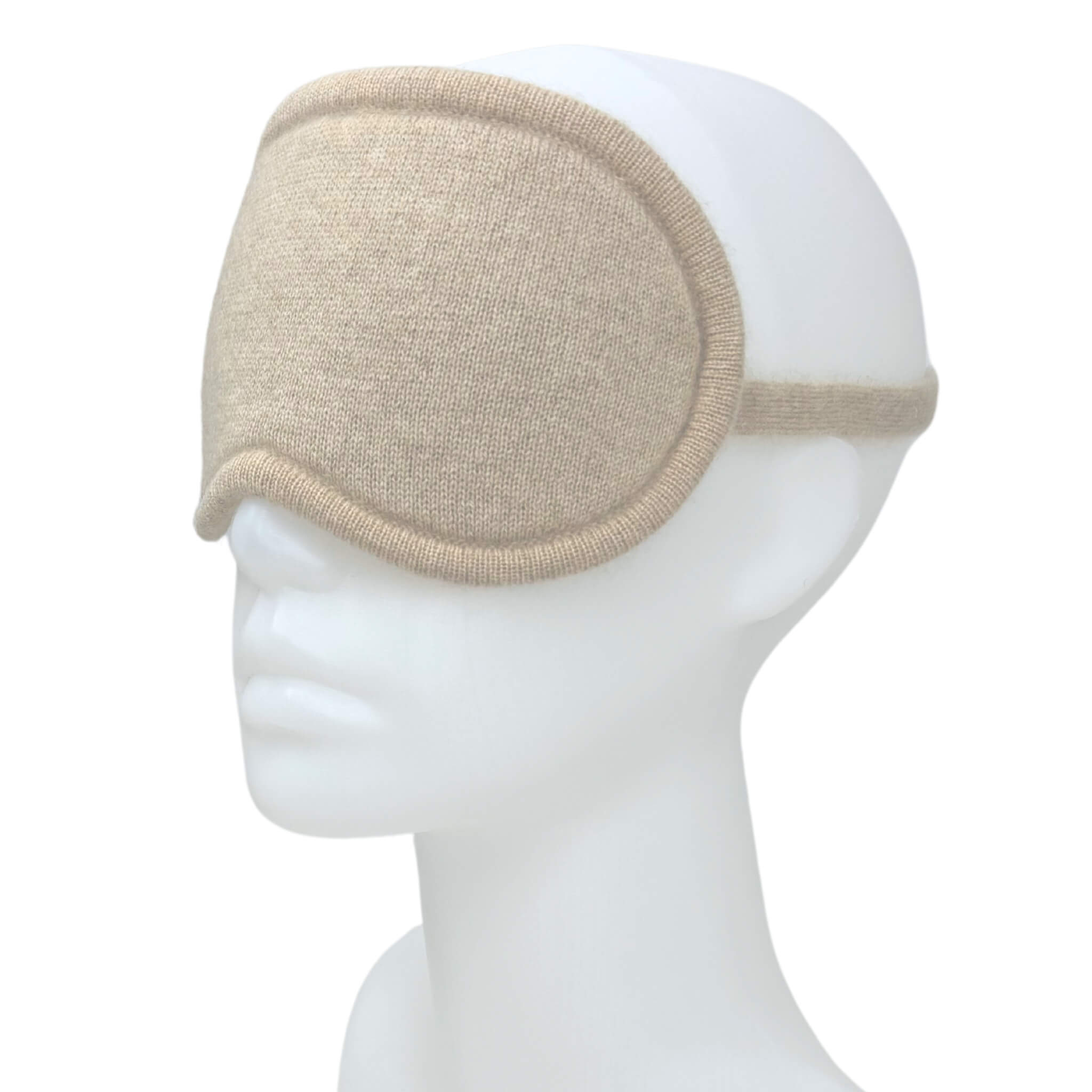 'We Got This' Cashmere Eye Mask (Natural)