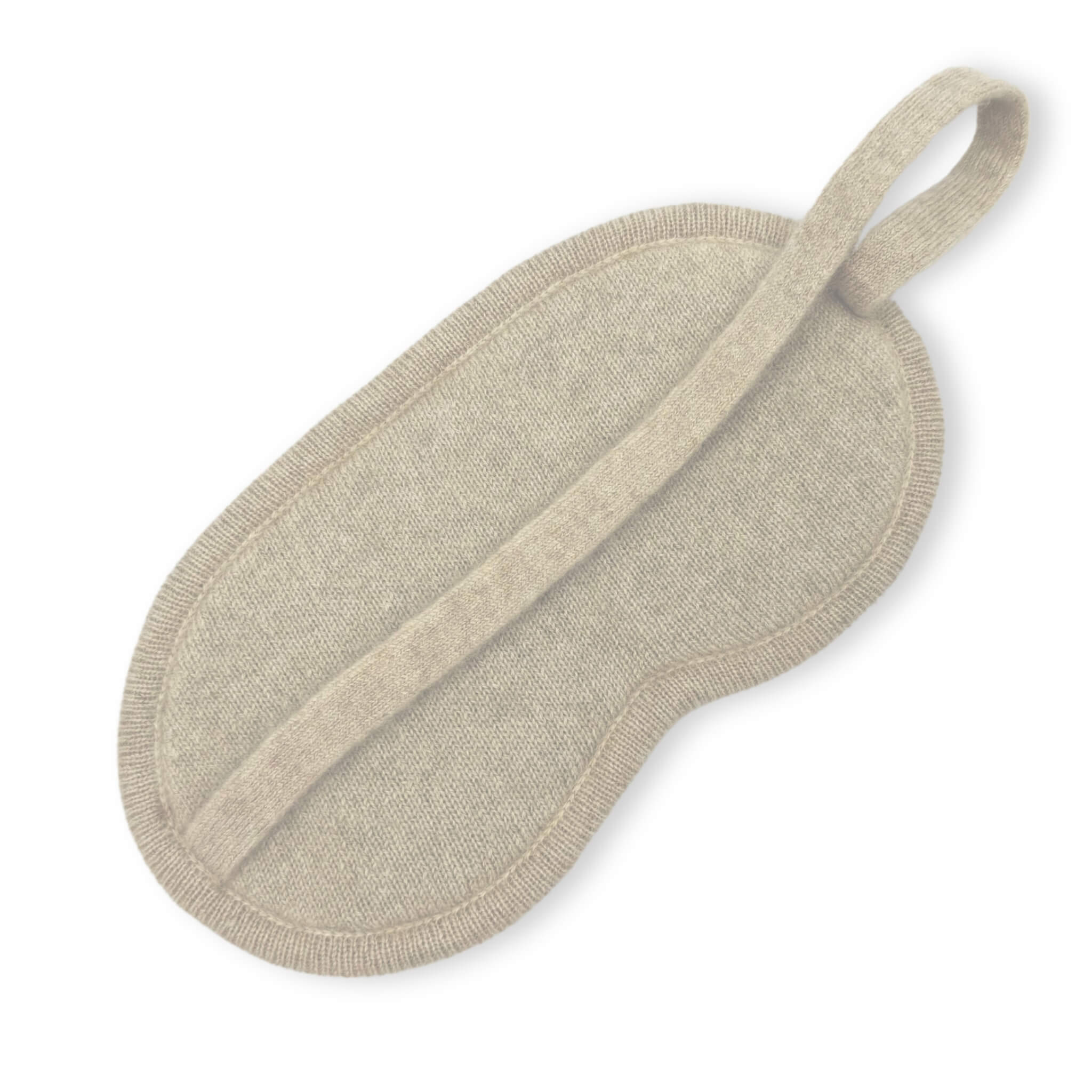 'We Got This' Cashmere Eye Mask (Natural)