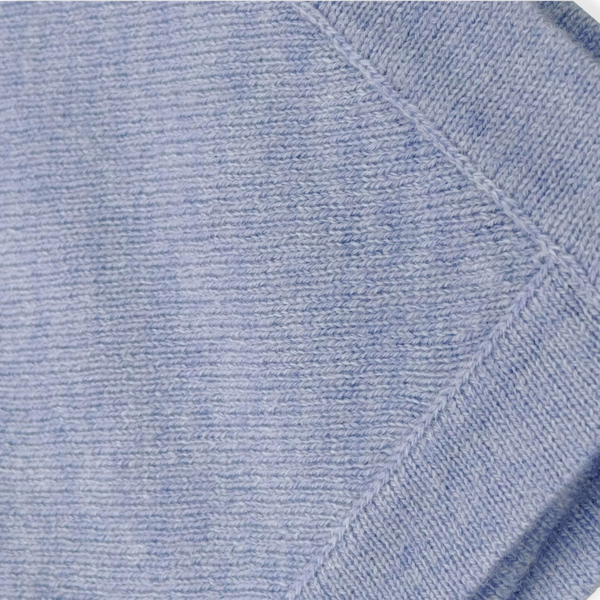 'Welcome Home' Hooded Cashmere Receiving Blanket (Blue)