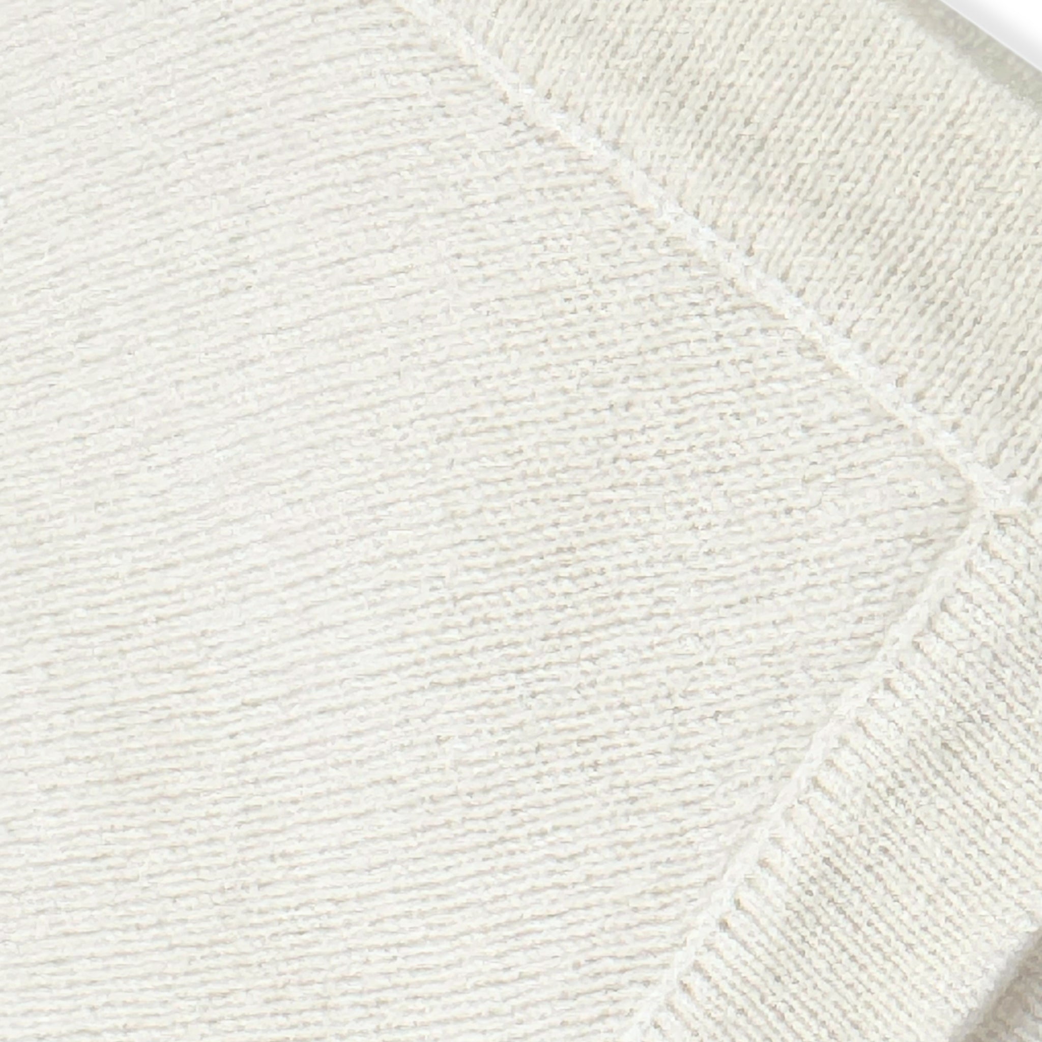 'Welcome Home' Hooded Cashmere Receiving Blanket (Cream)